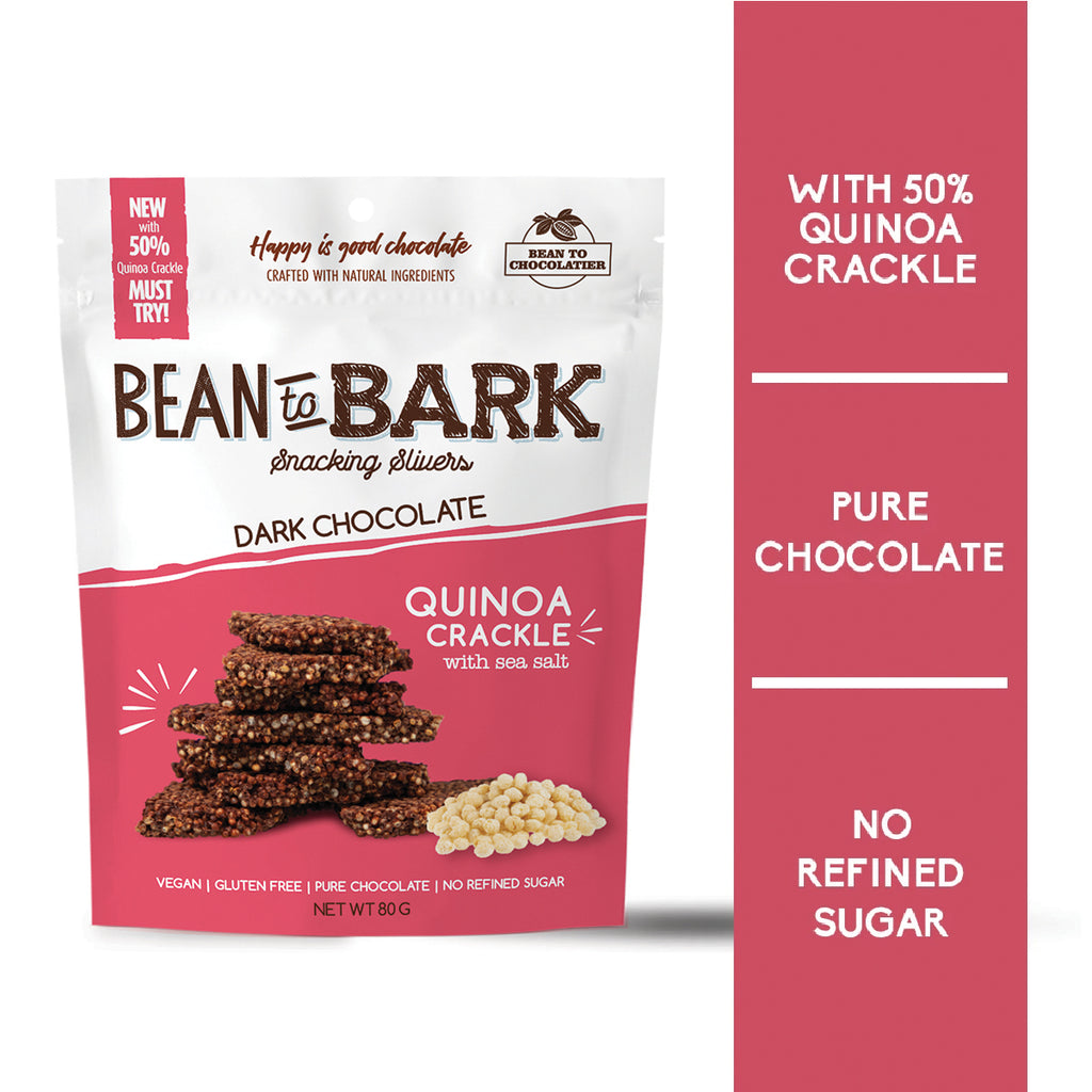 Bean To Bark - Dark Chocolate Almond Crunch – Pink Harvest Farms